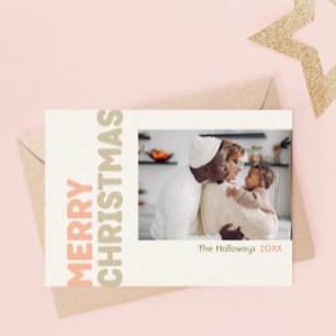 kühne moderne frohe Weihnachten Jahr in Review 4 F