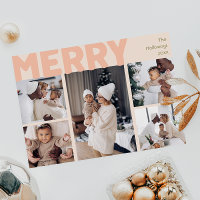 Kühne moderne Korallen frohen Jahr in Überprüfung