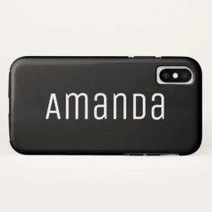 kühne moderne Schriftart Case-Mate iPhone Hülle