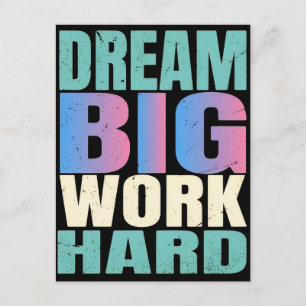 Kühne Motivation – Inspirieren, Fokussieren, Errei Postkarte