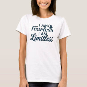 Kühne Motivierend Affirmation Empowerment Art T-Shirt