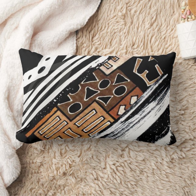 "Kühne Muster, reiche Geschichte" Lendenkissen (Decke)