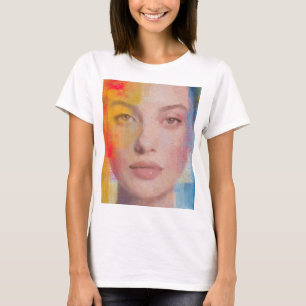 Kühne Pinselführung Schönheit Kunst T-Shirt