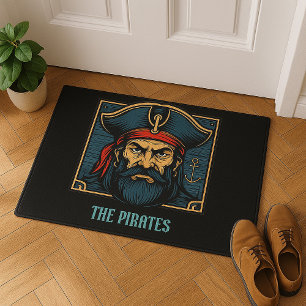 Kühne Pirate Captain Fußmatte