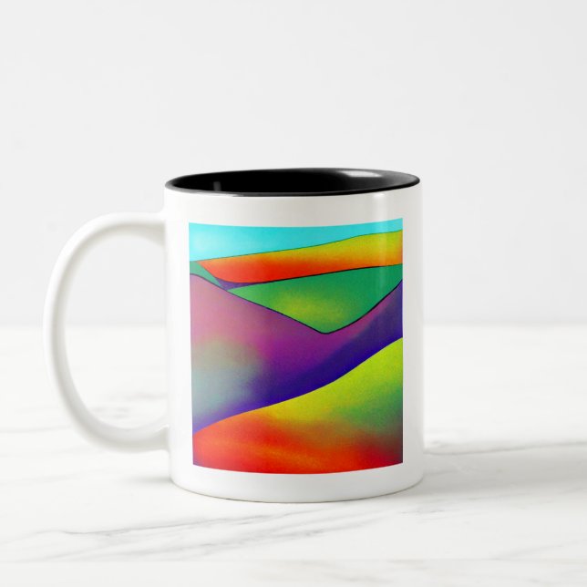 kühne Rainbow Hills Zweifarbige Tasse (Links)