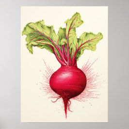 Kühne Rübe: Ein Ausbruch der Natur Poster