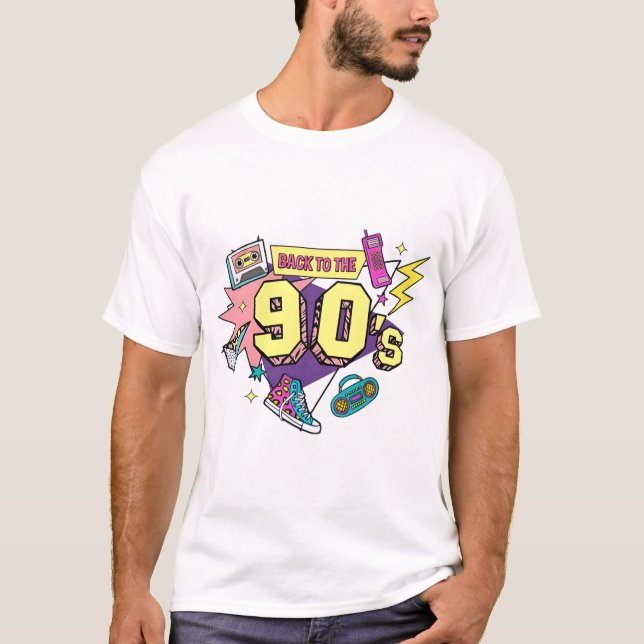 Kühne Rückkehr in die Kunst der 90er Jahre T-Shirt (Vorderseite)