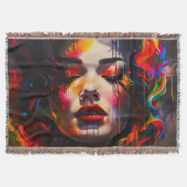 kühne Surreal Portrait Decke