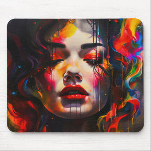 kühne Surreal Portrait Mousepad