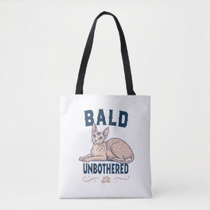 Kühne unbeirrbare Sphynx-Katze Grafik Kunst