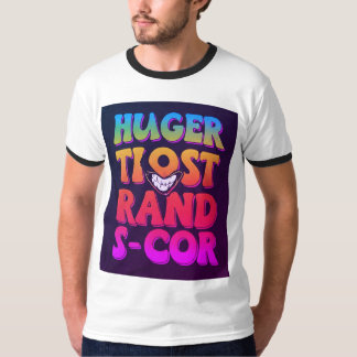 "Kühne und Edgy Men's T - Shirt mit Statement Slog