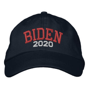 Kühne und große Biden - 2020 Rot und Weiß Bestickte Baseballkappe