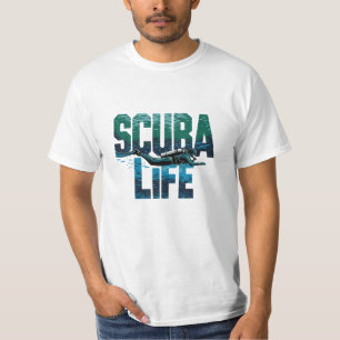 Kühne und lustige Tauchgrafiken T-Shirt