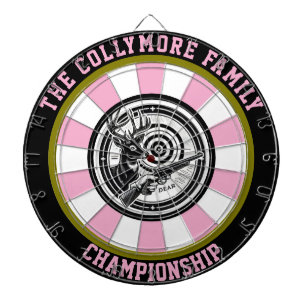 Kühne Zielkunst des Hirns Dartscheibe