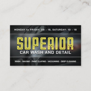 Kühner Automobilstil Visitenkarte