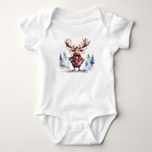 Kühner Weihnachtsmoose Baby Strampler