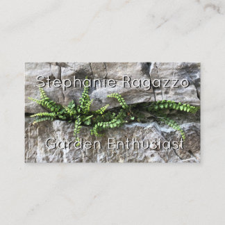 Kühnes Design, das die Erde zum Leben erweckt Visitenkarte