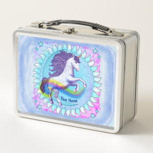 Kühnes Einhorn Metall Brotdose