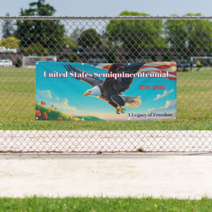Kühnes Erbe der Freiheit US 250. Jubiläumsbanner Banner