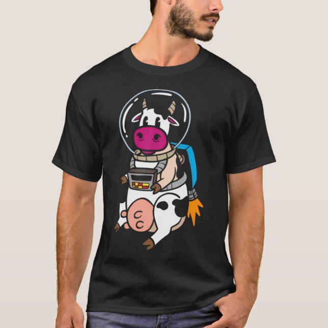 Kuhraumastronaut T-Shirt (Vorderseite)