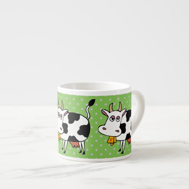 Kuhsaft Espressotasse (Vorderseite Rechts)