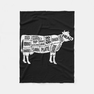 Kuhschlächter-T-Shirts Fleecedecke