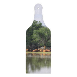 Kuhschneidkammer Schneidebrett