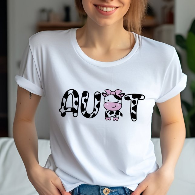 Kuhtante T - Shirt Kuh-Thema Geburtstag Shirt (Von Creator hochgeladen)