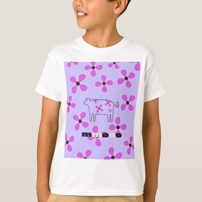 Kuhweiß T-Shirt (Vorderseite)