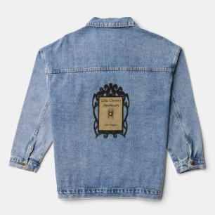 Kuhzunge Jeansjacke