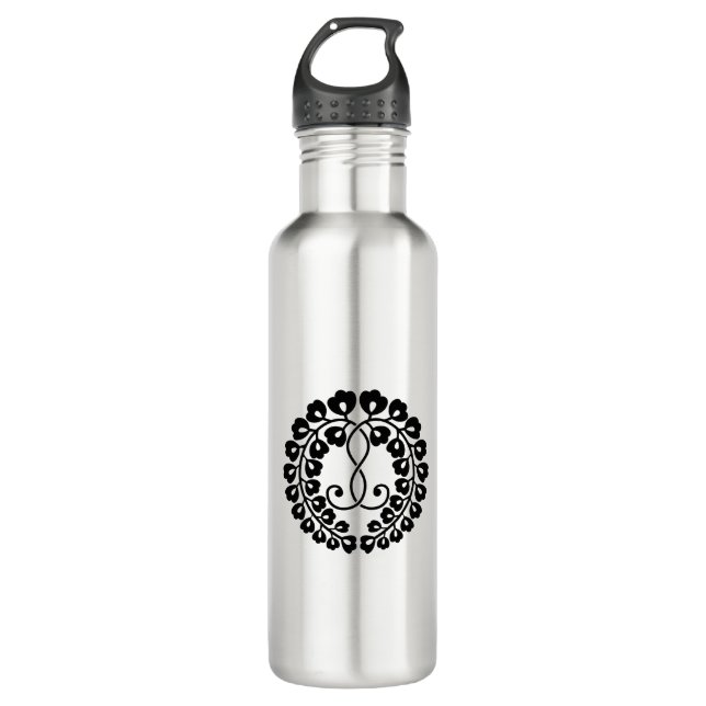 Kujo wisteria edelstahlflasche (Vorderseite)