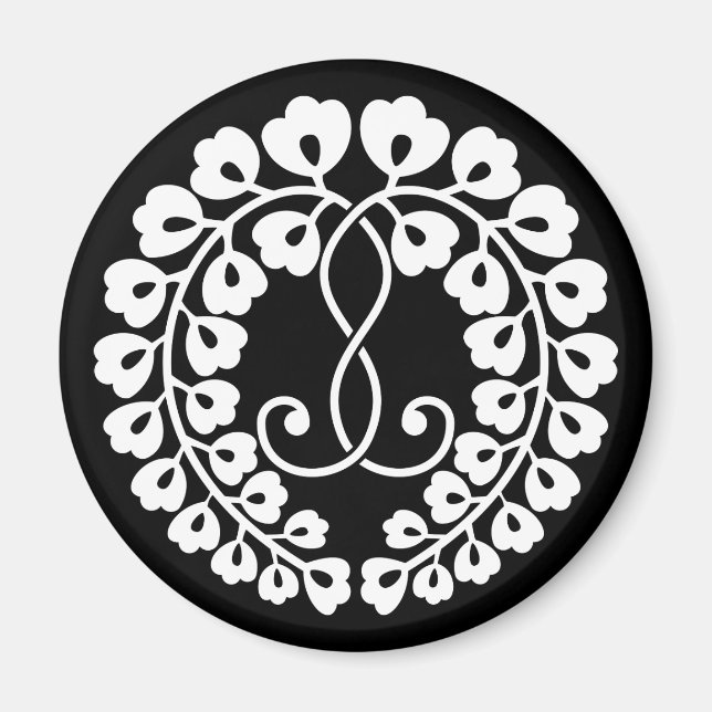 Kujo wisteria H Magnet (Vorne)