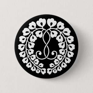 Kujo Wisterie Button