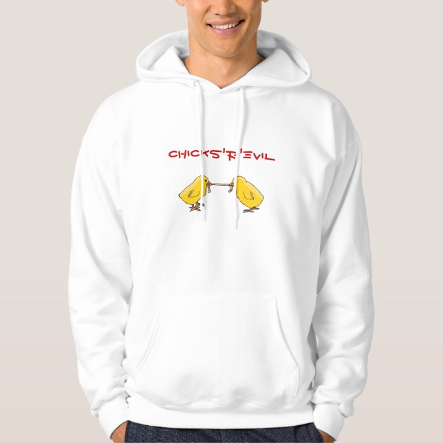 Küken, CHICKS'R'EVIL Hoodie (Vorderseite)