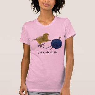 Küken das Stricks Damen-T - Shirt