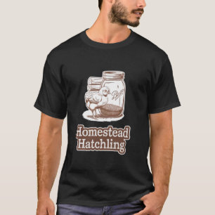 Küken im hübschen Landleben-Design T-Shirt