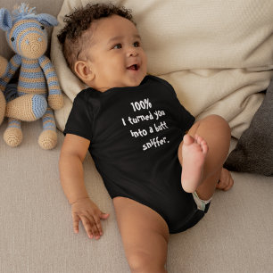 Küken Lustig 100% Ich habe dich zu einem Arschleck Baby Strampler