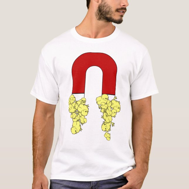 Küken-Magnet T-Shirt (Vorderseite)