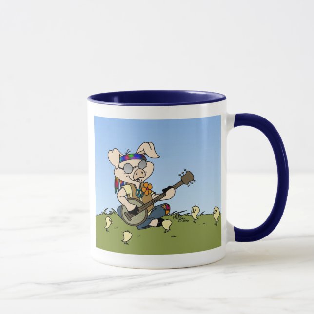 Küken-Magnet Tasse (Rechts)