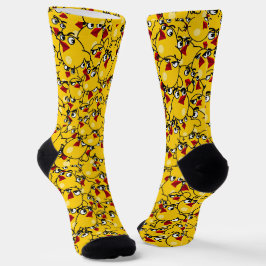 Kükenmuster Socken