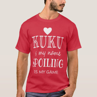 Kuku ist mein Name Hawaii Hawaiianische Oma retro T-Shirt