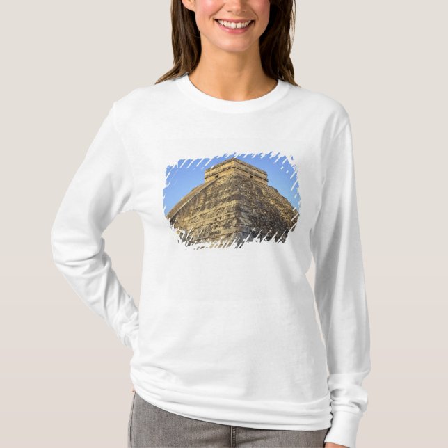 Kukulcan-Tempel oder Castillo-Burg) in T-Shirt (Vorderseite)