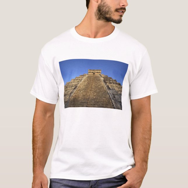 Kukulcan-Tempel oder Castillo-Schloss) in 2 T-Shirt (Vorderseite)