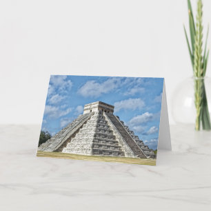 Kukulcán-Tempel, Pyramide, Chichen Itza, Mexiko Karte
