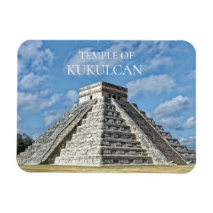 Kukulcán-Tempel, Pyramide, Chichen Itza, Mexiko Magnet
