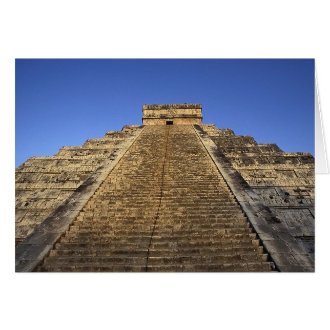 Kukulcan Temple oder Castillo Castle) in 2 (Vorderseite (Horizontal))