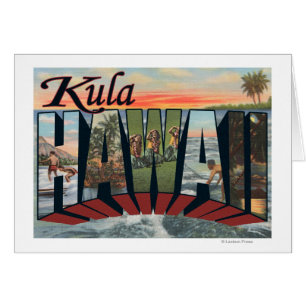 Kula, HawaiiLarge Buchstabe ScenesKula, HI