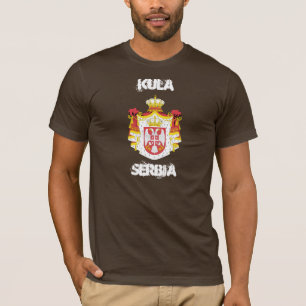 Kula, Serbien mit Wappen T-Shirt