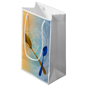 Kulinarische Essbesteck-Geschenktasche Kleine Geschenktüte