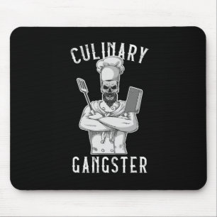 Kulinarische Gangster-Kochküche Koch Chef Restaura Mousepad